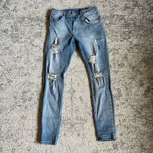 Alive Denim distressed skinny jeans